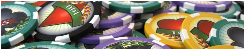 Custom Poker Chips Header: Wir gestalten Ihre Pokerchips
